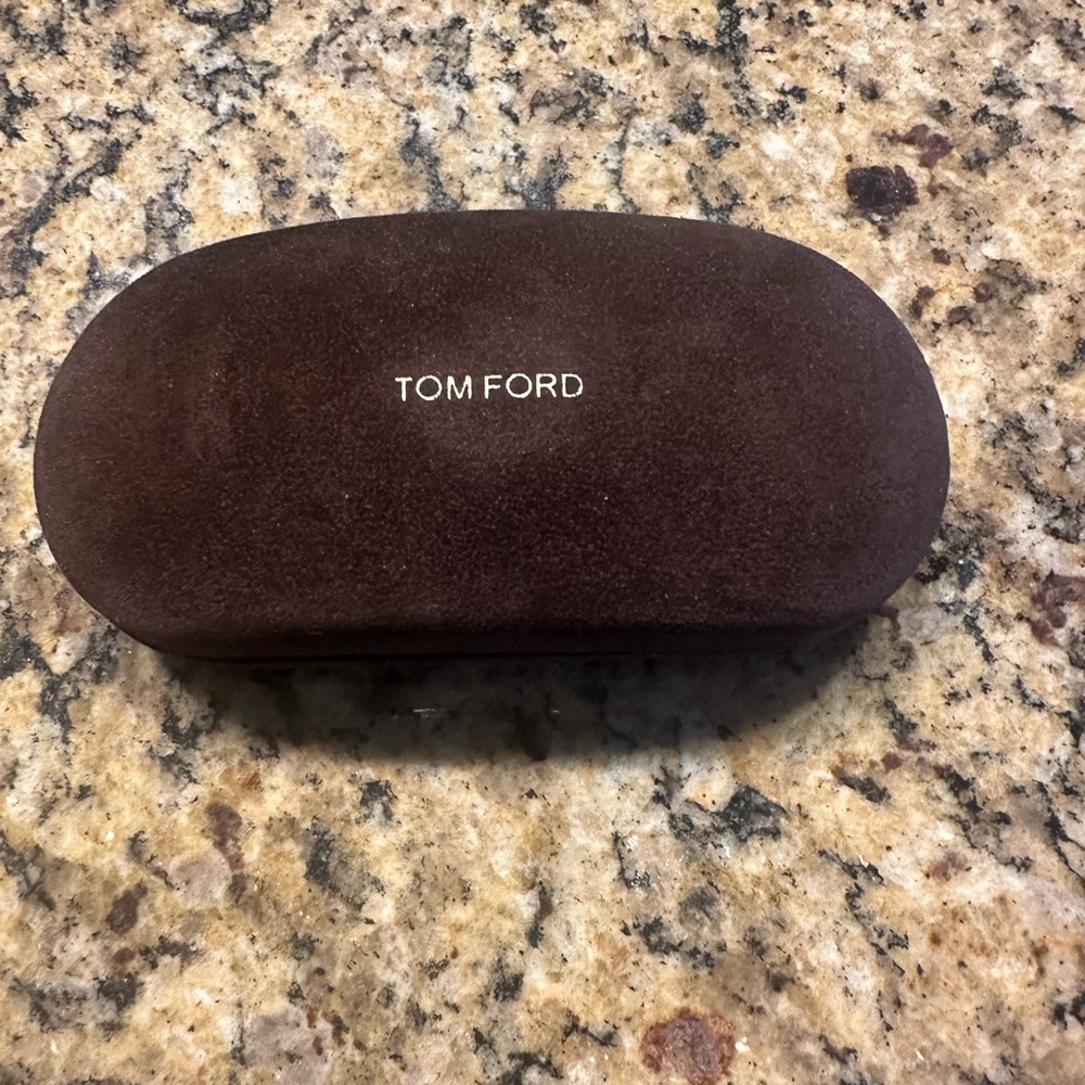 Tom Ford Brown Eyeglass Case